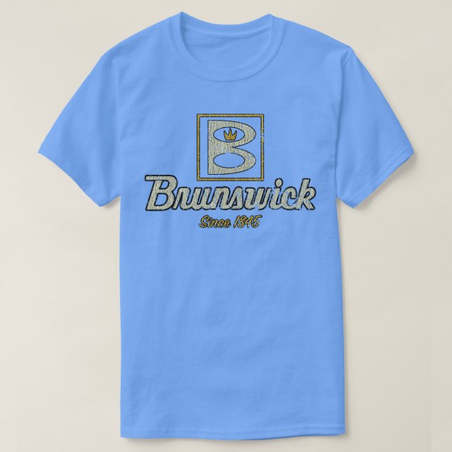 Camiseta J M Brunswick Manufacturing Royalty 1845 (Frente do Design)