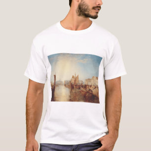 Camiseta J.M.W. Turner: Porto de Dieppe Arte Romântica Refi