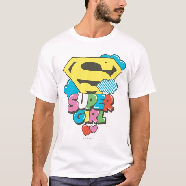 Camiseta J-Pop 5 de Supergirl (Frente)