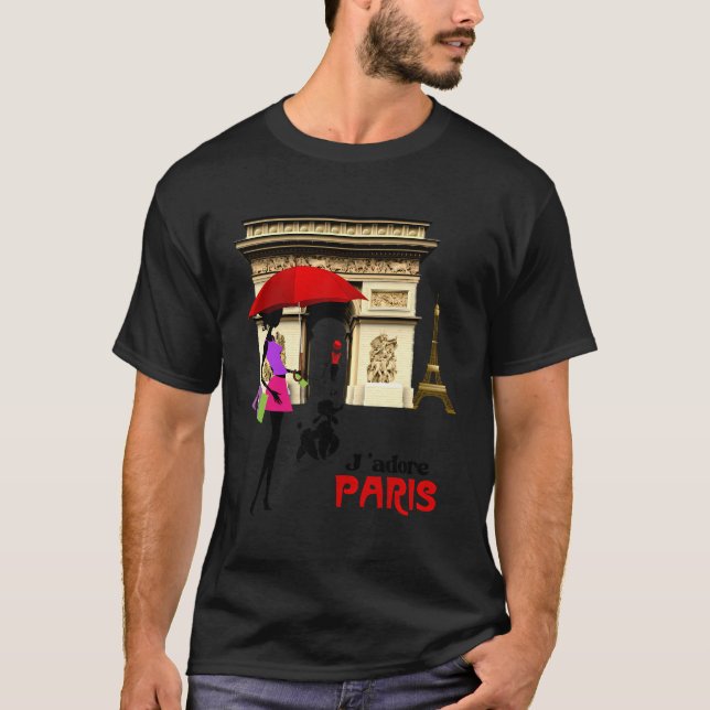 Camiseta Jâ€™Adore Paris (Frente)