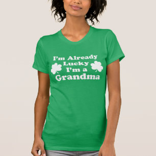 Camiseta Já afortunado eu sou a avó (NA OBSCURIDADE)