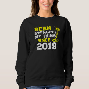 Camiseta Já Balançando Minha Coisa Desde 2019 Detector de M