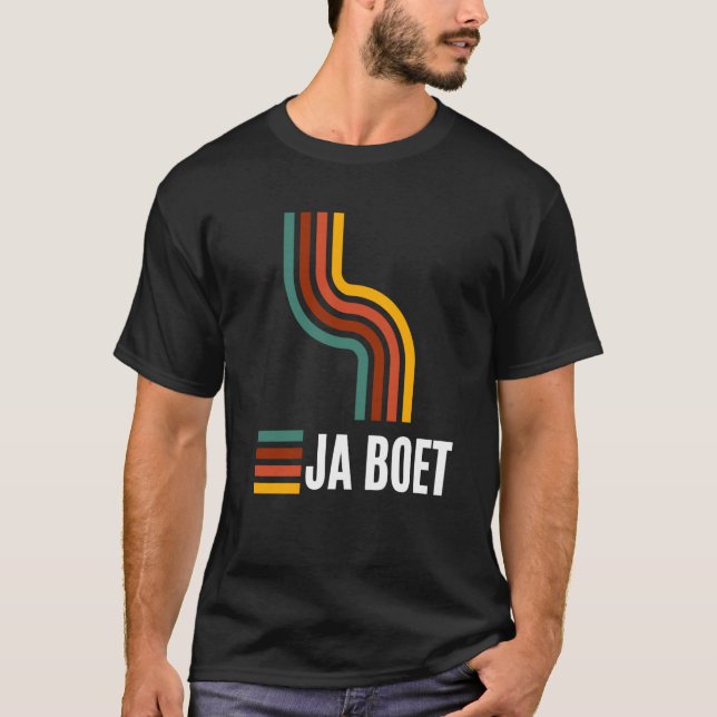 Camiseta Ja boet South African Afrikaans (Frente)