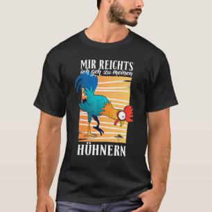 Camiseta Já chega, vou para a minha granja de frangos