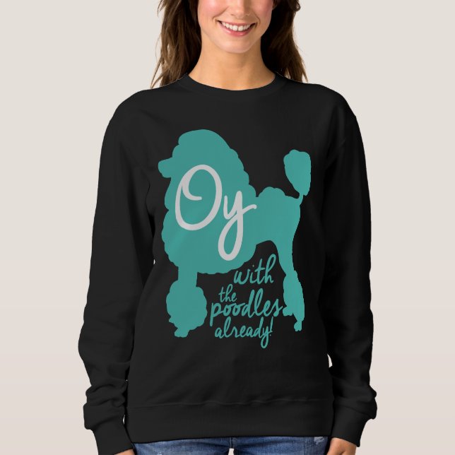 Camiseta Já com os poodles! (Frente)