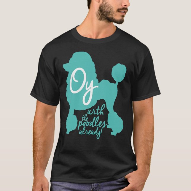 Camiseta Já com os poodles! (Frente)