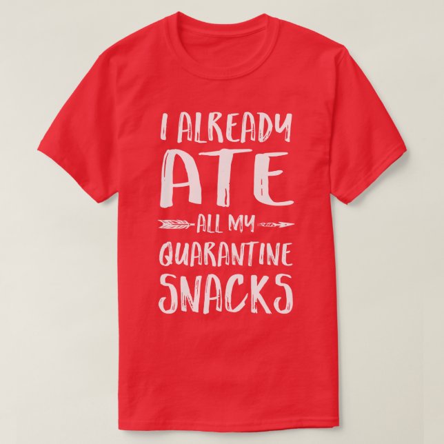 Camiseta Já Comi Todos Os Meus Cachorros (Frente do Design)