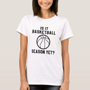 Camiseta Já É A Época De Basquete?