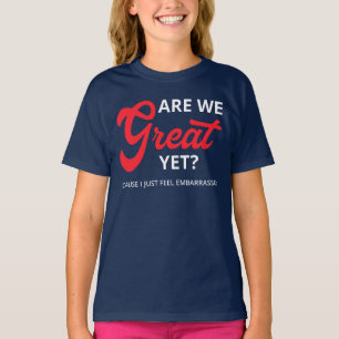 Camiseta Já Estamos Excelentes? Porque Eu Só Sinto Envergon