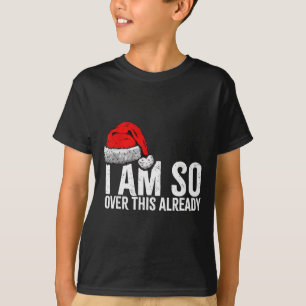 Camiseta Já Estou Farto Disso, Natal Inadequado e Divertido