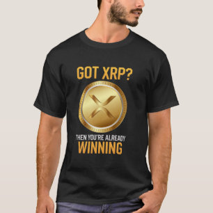 Camiseta Já Ganhando Ripple Crypto Moeda Xrp