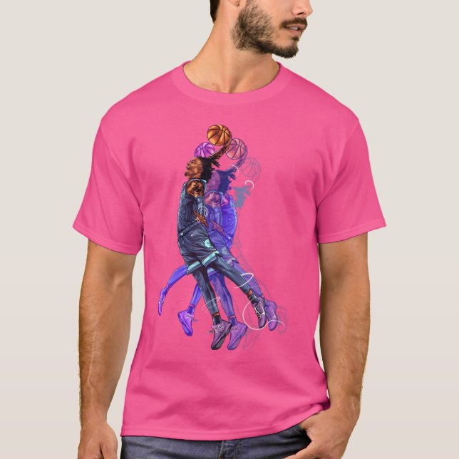 Camiseta Ja Morant Drawing Art (Frente)