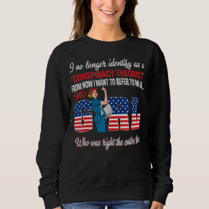 Camiseta Já Não Identifico Como Teórico Da Conspiração De