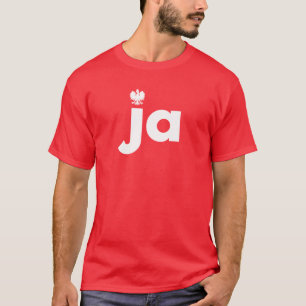 Camiseta já Sobrenome polonês