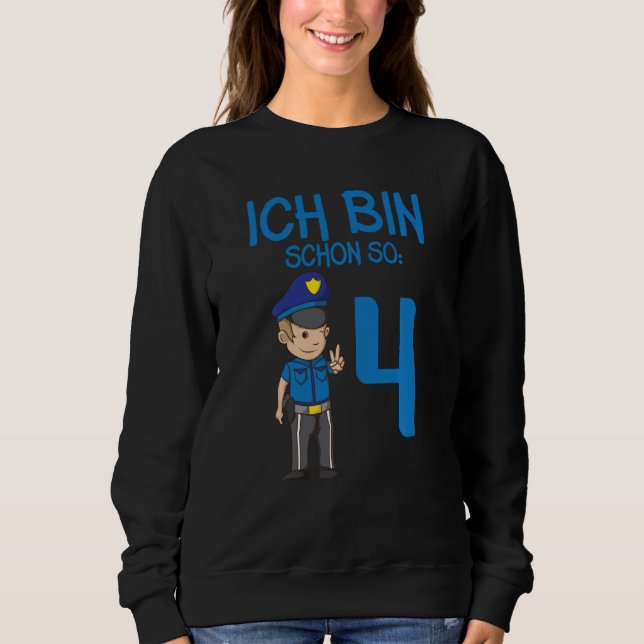 Camiseta Já Sou Quatro Policiais (Frente)