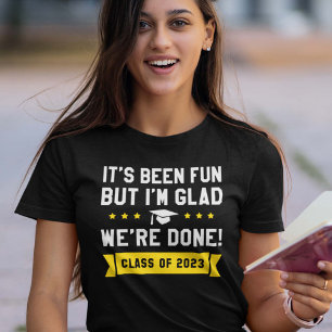 Camiseta Já terminamos a aula de 2023