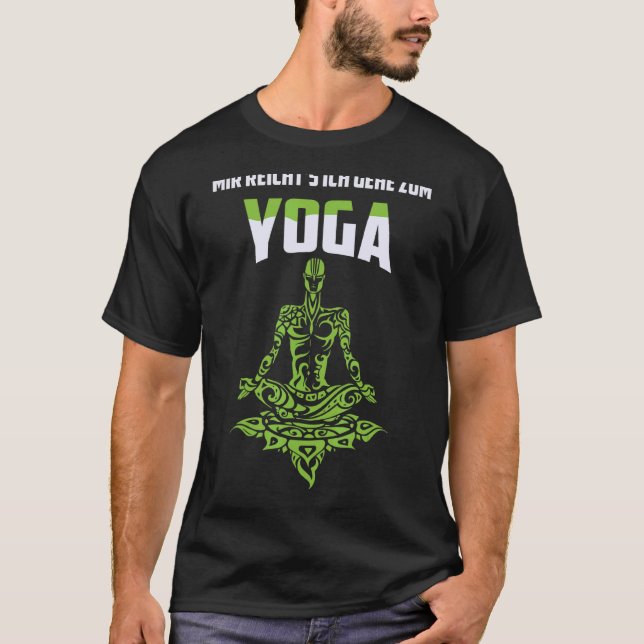Camiseta Já tive o suficiente para ir a Yoga Esoteric Media (Frente)