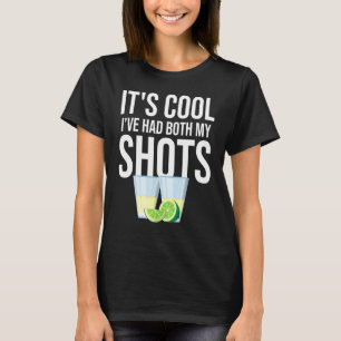 Camiseta Já Tomei Meu Tequila de Vacinas