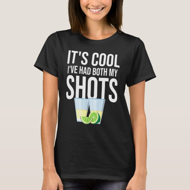 Camiseta Já Tomei Meu Tequila de Vacinas (Frente)
