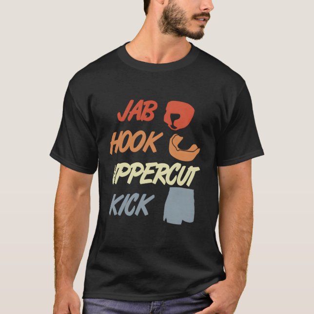 Camiseta Jab Hook - Cortar Mial (Frente)