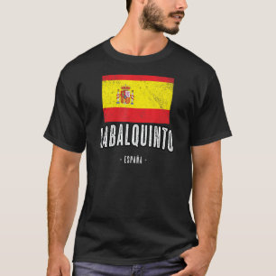 Camiseta Jabalquinto Espanha Es Flag City Ropa