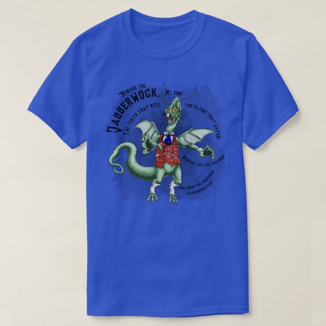 Camiseta Jabberwocky bk (Frente do Design)