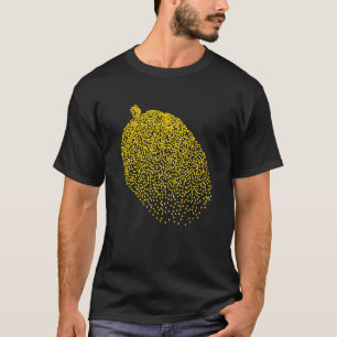 Camiseta Jaca Fresca Para Mulheres e Homens Vegetarianos Ou