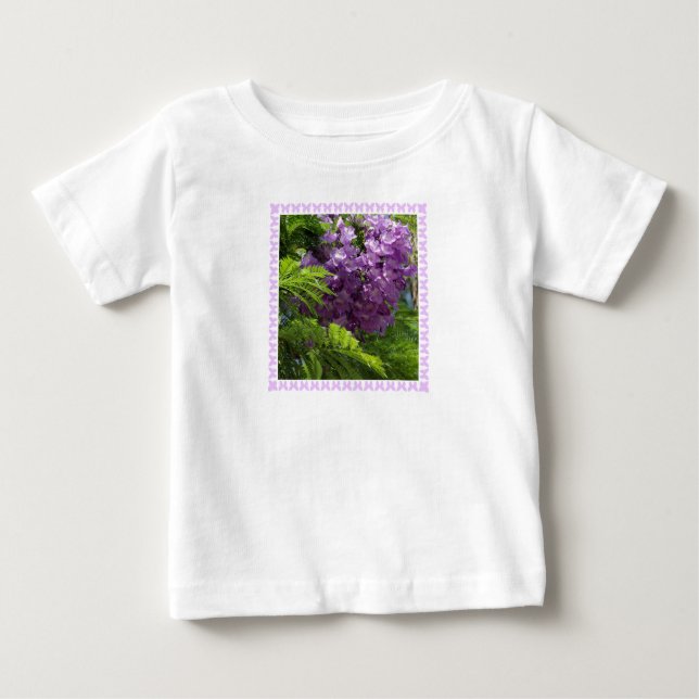 Camiseta Jacaranda e Borboletas (Frente)