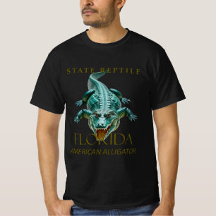 Camiseta Jacaré-americano do Território da Flórida