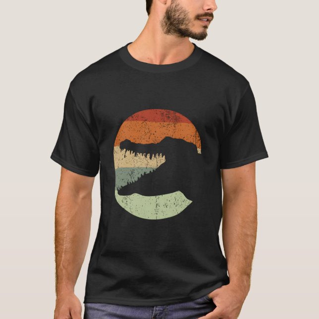 Camiseta Jacaré Animal Crocodilo Réptil Crocodilo (Frente)