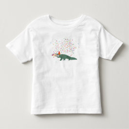 Camiseta Jacaré Crocodilo - Animais em uma Festa