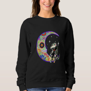 Camiseta Jacaré Dia De Los Muertos Esqueleto