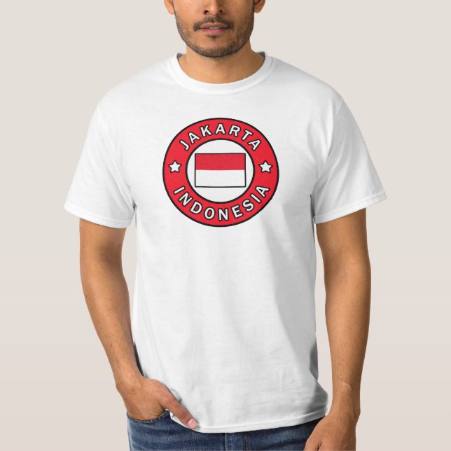 Camiseta Jacarta Indonésia (Frente)