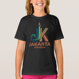 Camiseta Jacarta Indonésia Sudeste Asiático