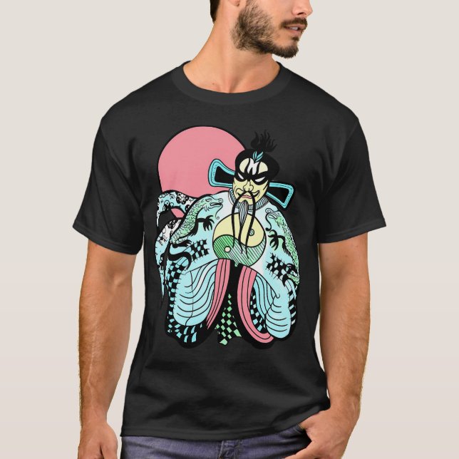 Camiseta Jack Burton Fu Manchu (Frente)