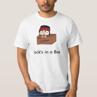 Camiseta Jack em uma caixa