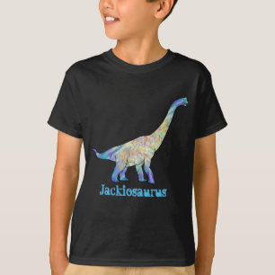 Camiseta Jack iosaurus Brachiosaurus colorido Arte de Dinos