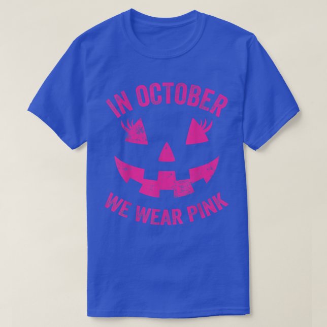 Camiseta Jack O Lantern Face Pumpkin Hallowen Leopard Print (Frente do Design)