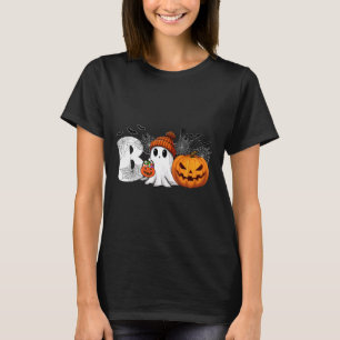 Camiseta Jack O Lantern Ghost Boo Halloween Costumes Boy Gi