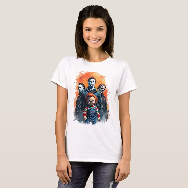 Camiseta Jack o Lantern Halloween 13 (Frente Completa)