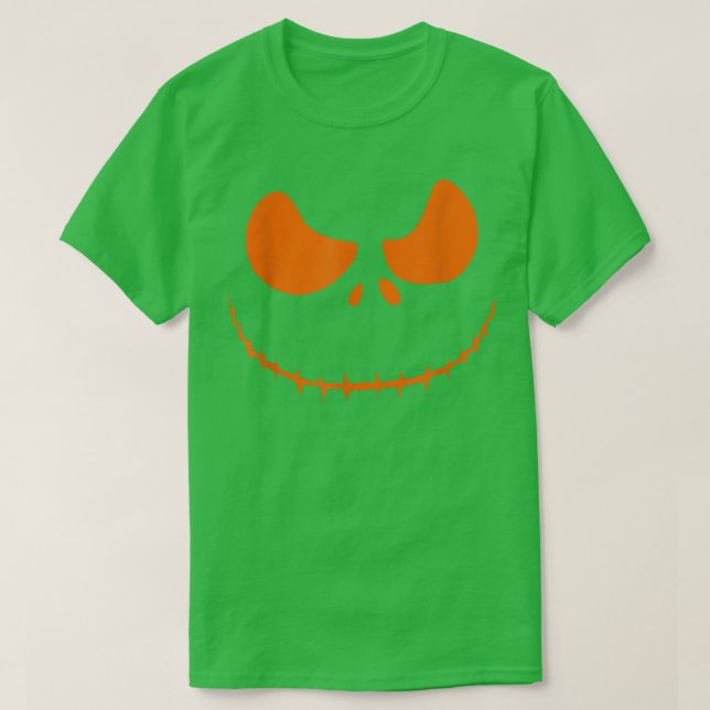 Camiseta Jack O' Lantern Halloween Carving (Frente do Design)