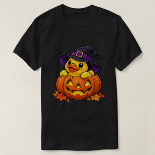 Camiseta Jack-o’-Lantern Pato de Borracha Halloween