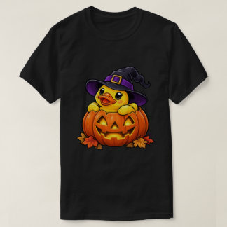 Camiseta Jack-o’-Lantern Pato de Borracha Halloween