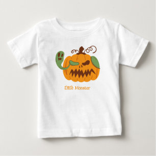 Camiseta Jack-o-Lanterna e Ossos Louco Halloween