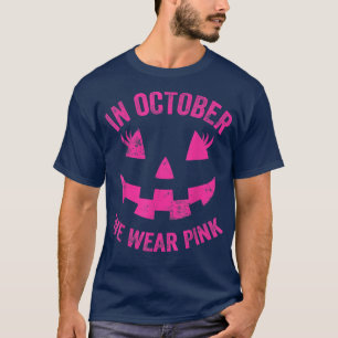 Camiseta Jack O Lanterna Pumpkin Em Outubro Nós Vestimos Br