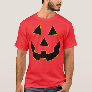 Camiseta Jack O' Lanterna Rosto Gigante Abóbora de Hallowee
