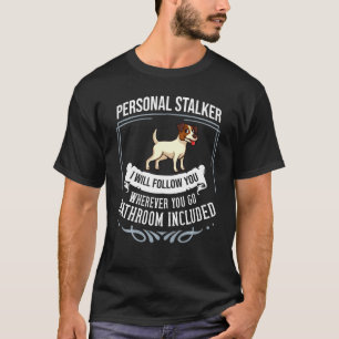 Camiseta Jack Parson Russell Terrier Dog Cachorros Propriet