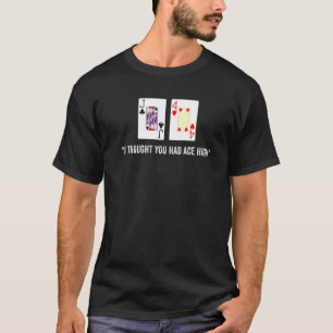 Camiseta Jack Quatro Oftalmologista Mão De Poker É Um Robbo