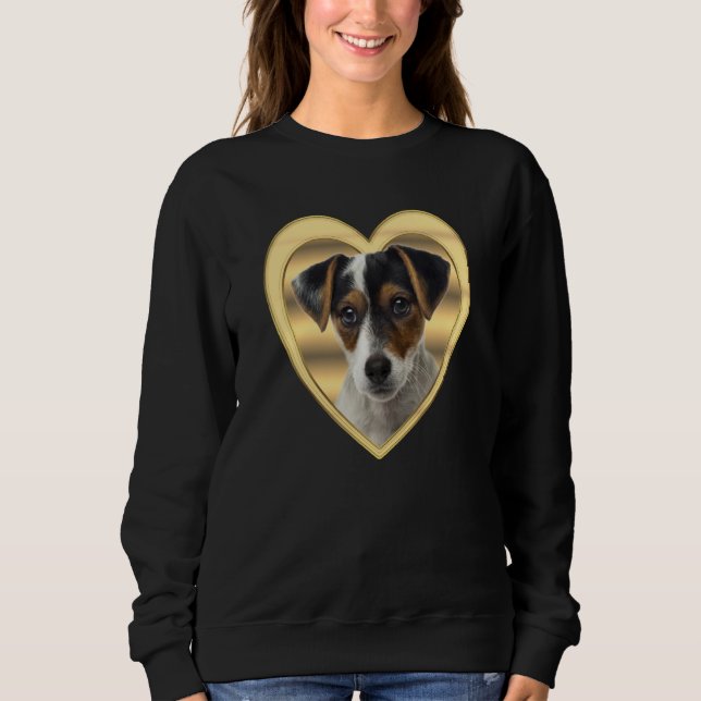 Camiseta Jack Russel Terrier Dog Heart  Jack Russel Terrier (Frente)