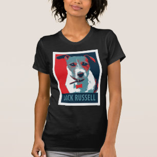 Camiseta Jack Russel Terrier Esperança Política Parody